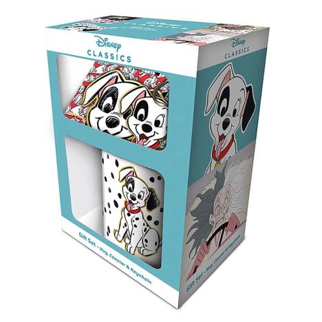 Disney 101 Dalmatians Mug, Coaster & Keyring Gift Set £11.99